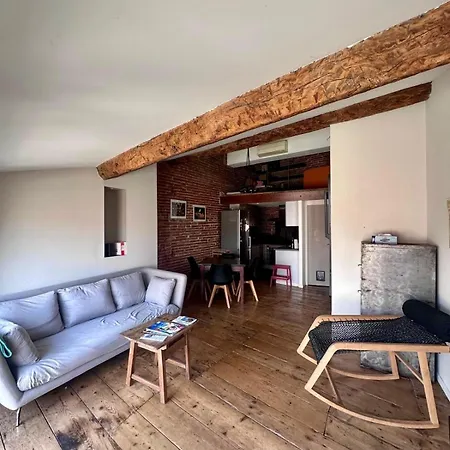 Charming Duplex With 2 Terraces شقة